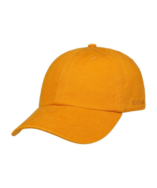 Stetson Baseball Cap Cotton | Oranje