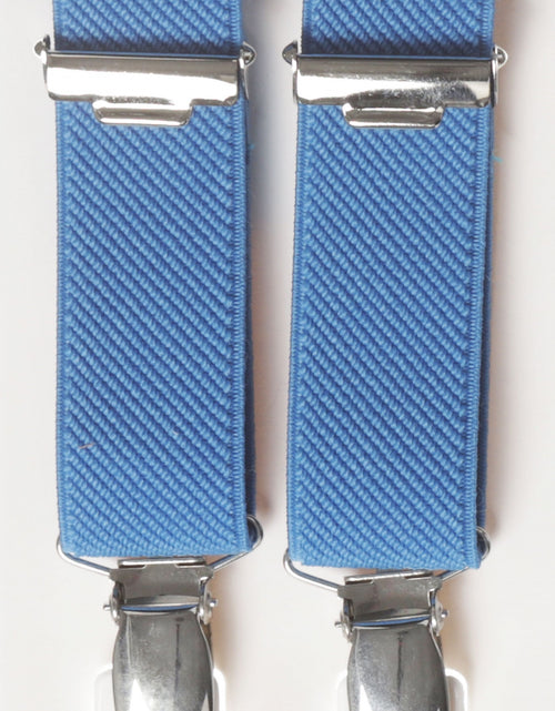 Narrow Braces with Clips | Blue