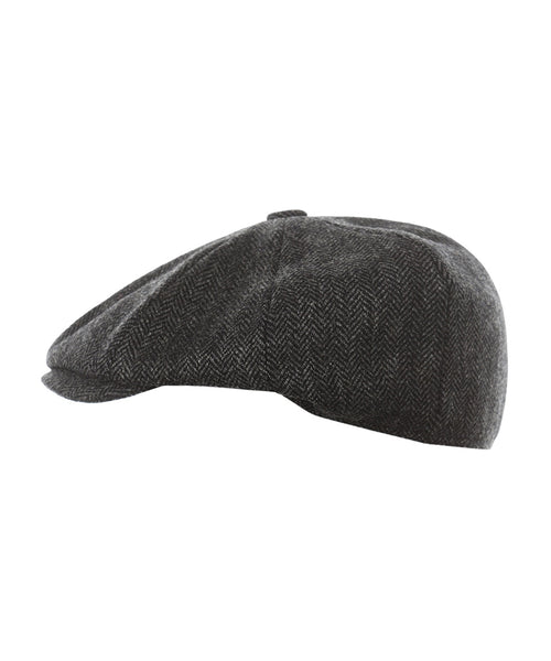 boy Cap Tweed pet | Grijs