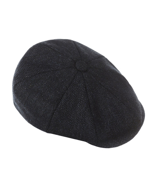 boy Cap Tweed pet | Blauw