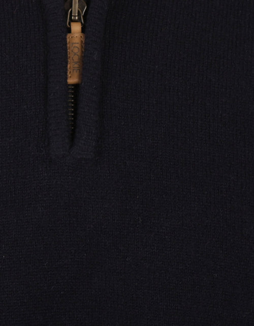 Sweater zipper | Navy Blue