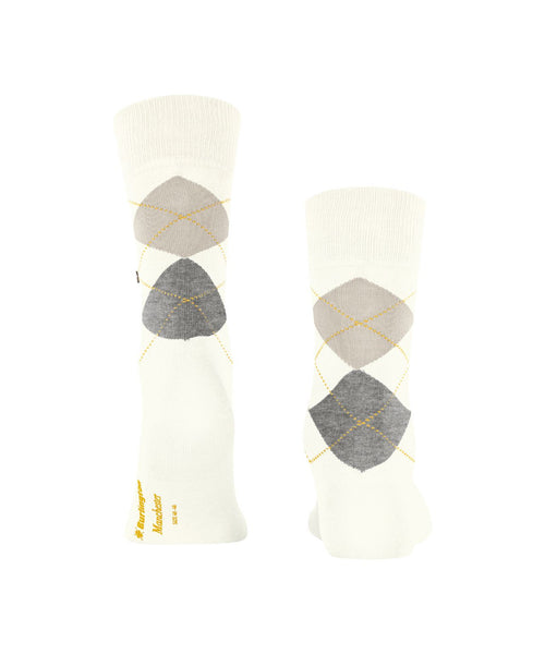 Manchester men's socks | White