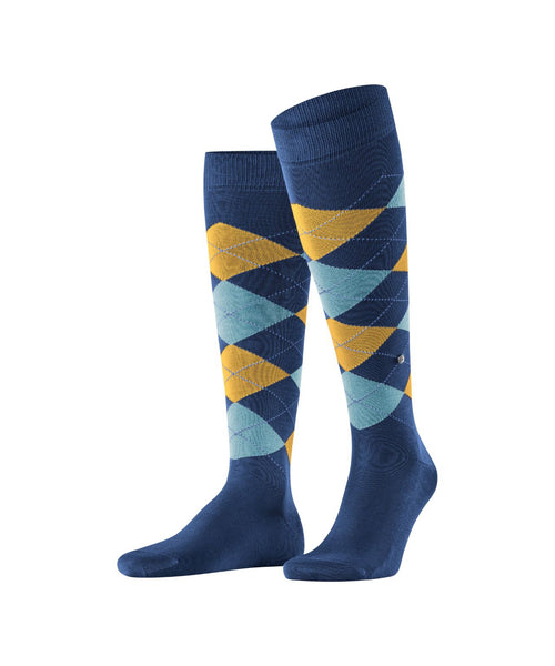 Manchester Men's Knee Socks | Blue