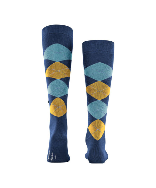 Manchester Men's Knee Socks | Blue