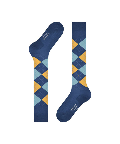 Manchester Men's Knee Socks | Blue