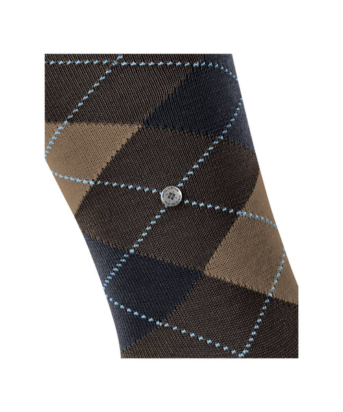 Manchester Men's Knee Socks | Brown