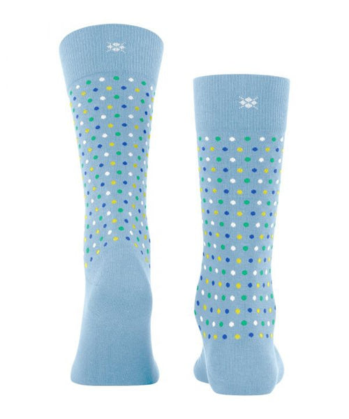 Dotted men's socks | Blue