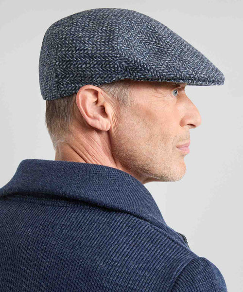 Jockey Tweed Cap | Blue