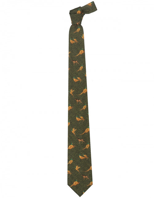 Wool tie | Green