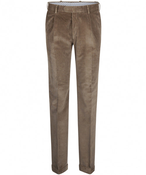 Corduroy Pants Wide Rib | Brown