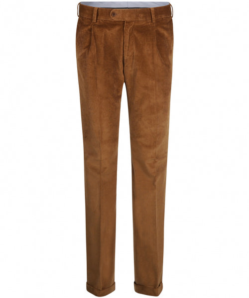 Corduroy Pants Wide Rib | Brown