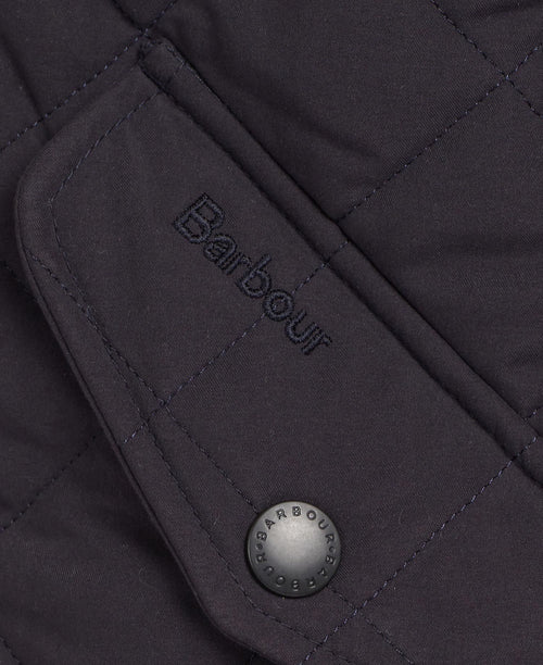 Barbour Shoveler Quilted Jacket | Navy Blue