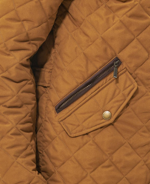 Barbour Shoveler Quilted Jacket | Yellow