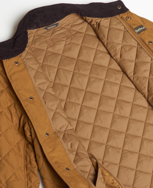 Barbour Shoveler Quilted Jacket | Yellow