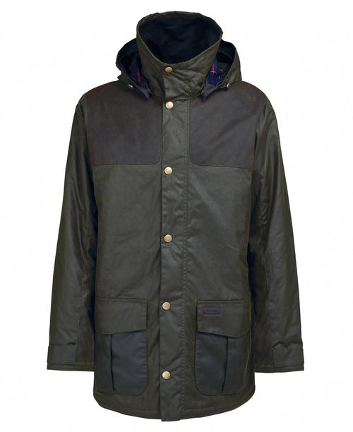 Barbour Ollerton Wax Jacket | Green