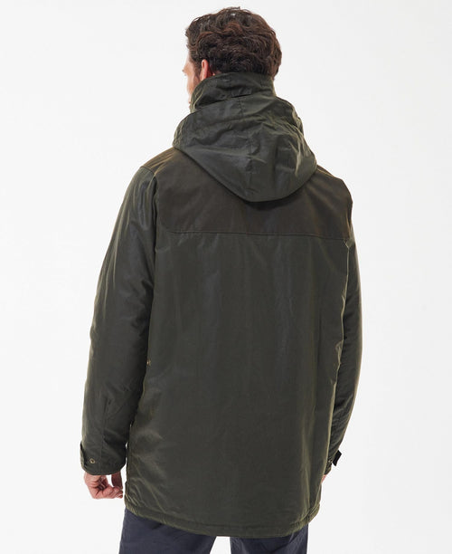 Barbour Ollerton Wax Jacket | Green