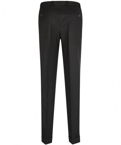 Wollen Pantalon | Antraciet Grijs