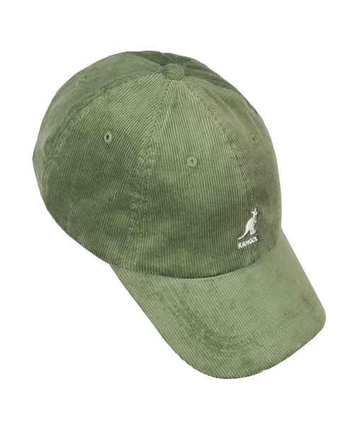 Corduroy Baseball Cap | Groen