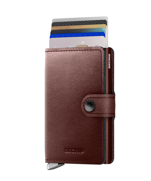 Secrid Premium Miniwallet | Dusk Dark Brown