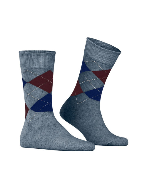 Burlington Dundee Sock | Blue