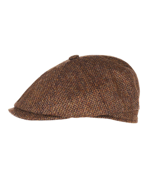 Tweed Balloon Cap | Brown