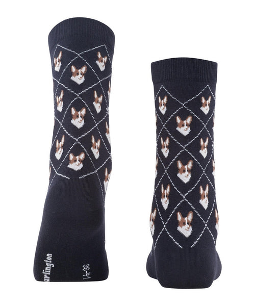 Burlington Corgi Women's Socks | Black