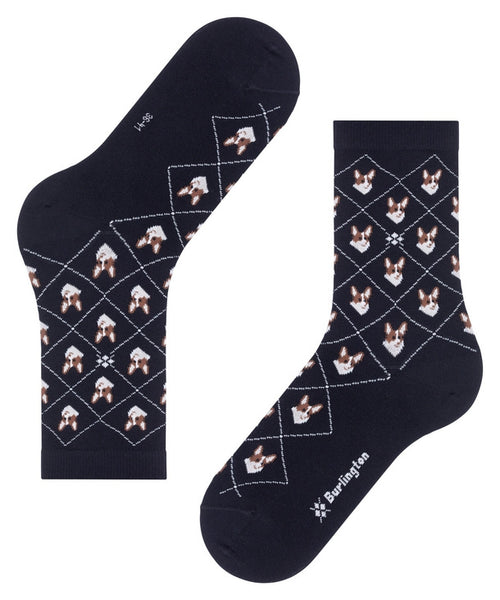 Burlington Corgi Women's Socks | Black