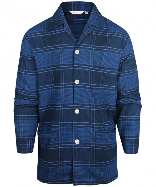 Derek Rose Flannel Pyjama | Blue