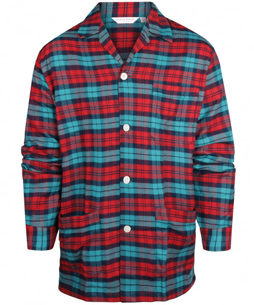 Derek Rose Flannel Pyjama | Rood