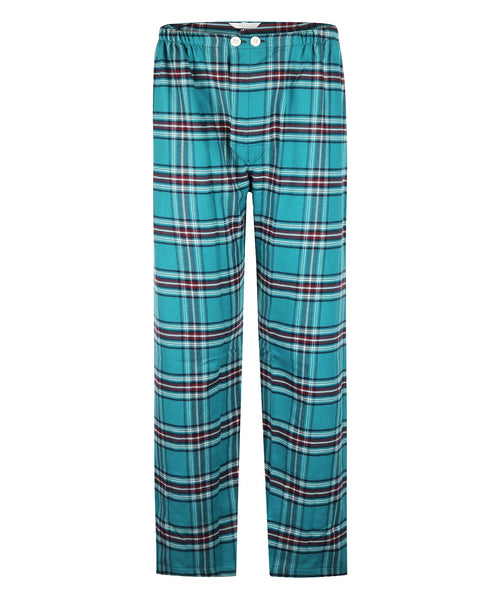 Derek Rose Flannel Pyjama | Green