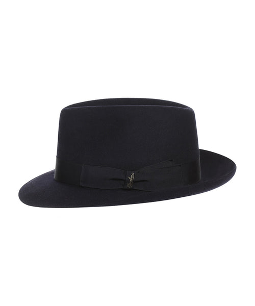 Italiaanse Fedora Hoed | Navy Blauw