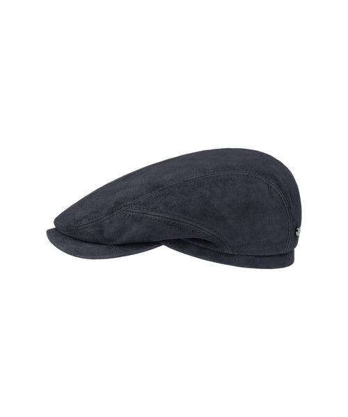 Driver Cap Goat Suede | Navy