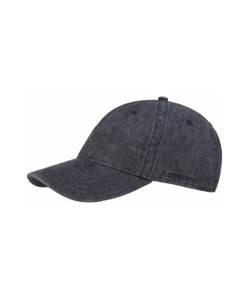 Baseball Cap Linen | Gray Silver