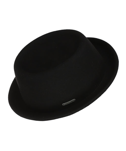 Stetson Wool Pork Pie Hat | Black