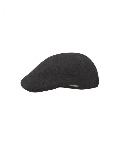 Texas Wool Cashmere Cap | Anthracite Grey