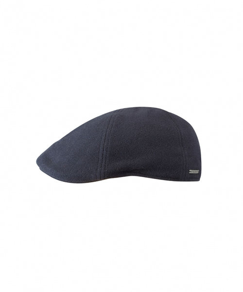 Texas Wool Cashmere Cap | Navy Blue