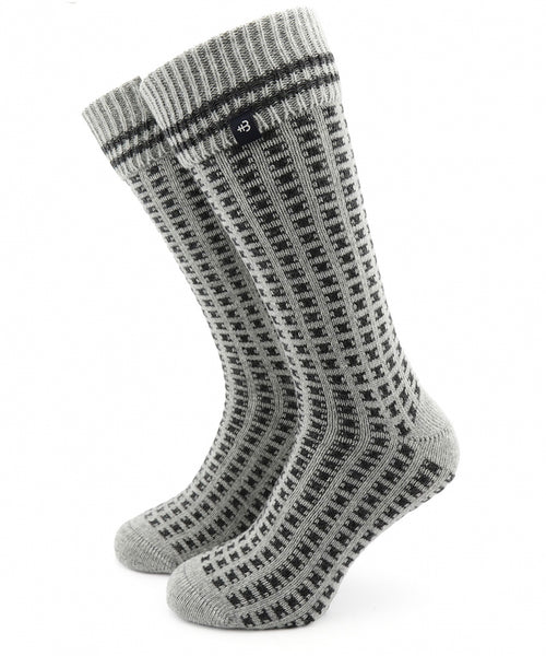 Holebrook Wool Blend Socks | Light Grey