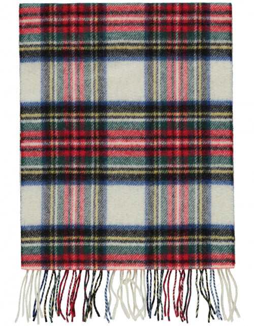 Checked Lambswool Scarf | Dress Gordon