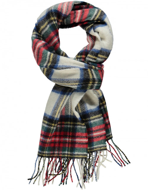 Checked Lambswool Scarf | Dress Gordon