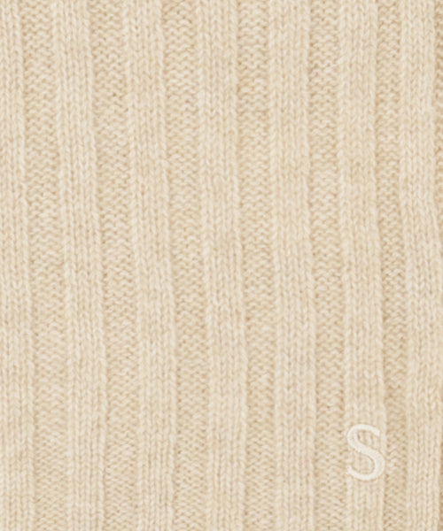 Stetson Scarf Undyed Cashmere Sustainable | Beige