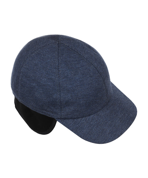 Baseball Cap Earflap | Blue