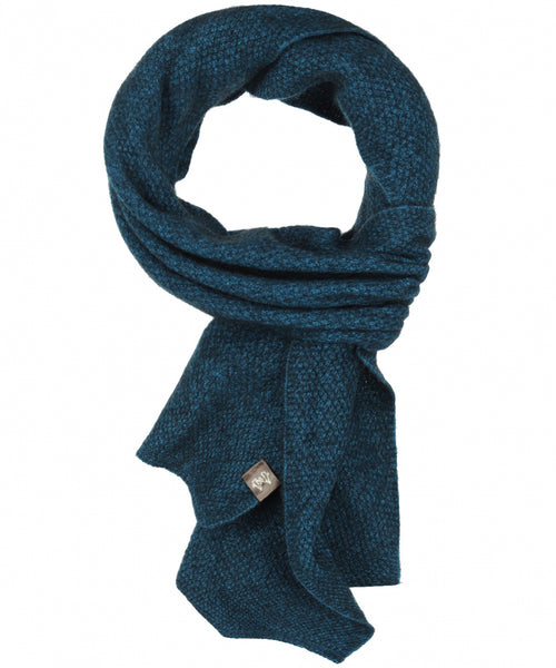 Noble Wilde Moss Monty Scarf | Blue