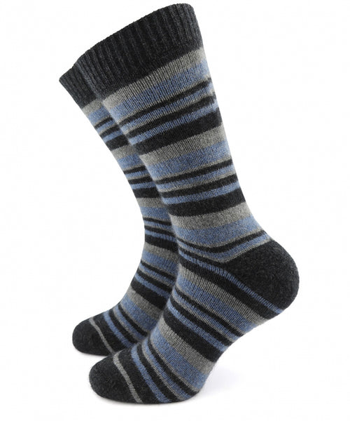 Mini Striped Sock | Blue