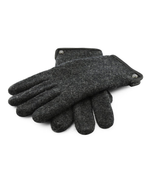 Wool Glove | Anthracite Grey