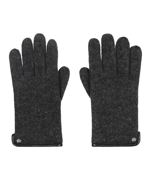 Wool Glove | Anthracite Grey