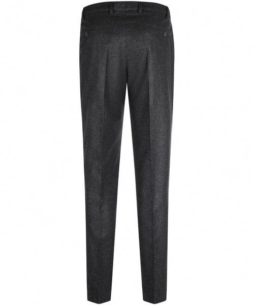 Flannel Trousers | Anthracite Grey