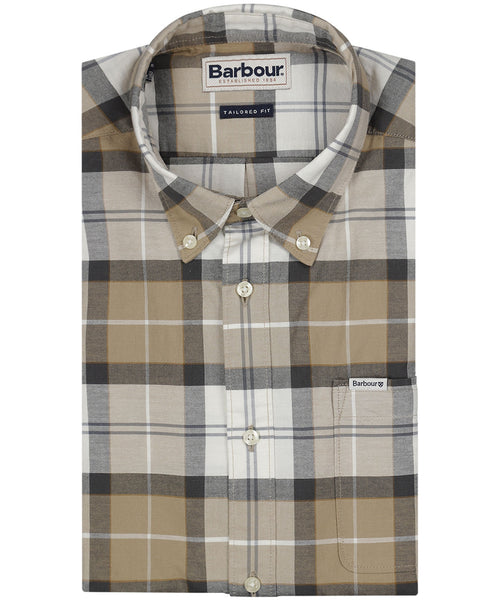 Barbour Lewis Tailored Shirt | Brown