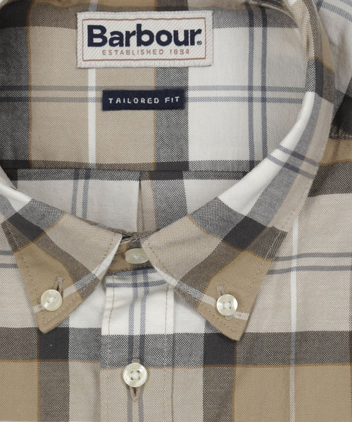 Barbour Lewis Tailored Shirt | Brown