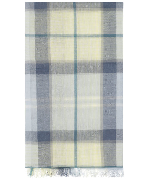 Barbour Welton Tartan Scarf | Yellow