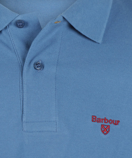 Barbour Lightweight Sports Polo | Blauw